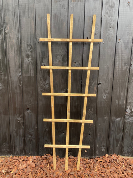 6er-Set - Rankgitter aus Holz, 180 x 70 cm, 3 cm stark, imprägniert, FSC-zertifiziert.