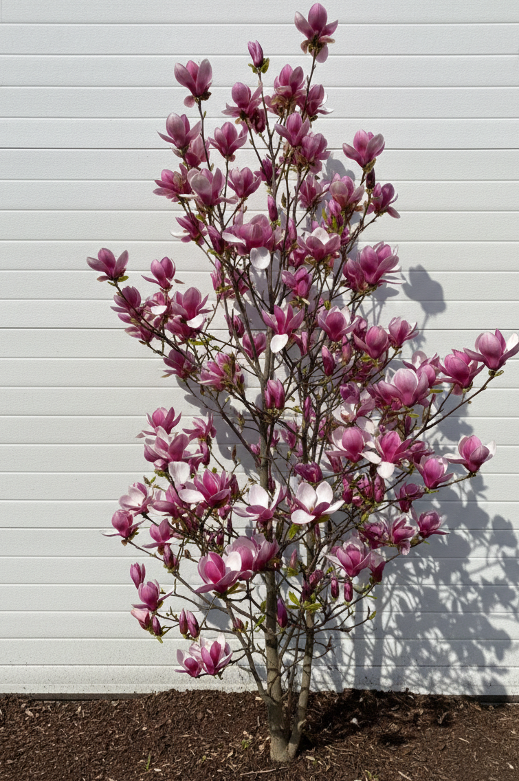 Mehrstämmiger Biberbaum (rosa) - Magnolia 'Susan' Strauchform