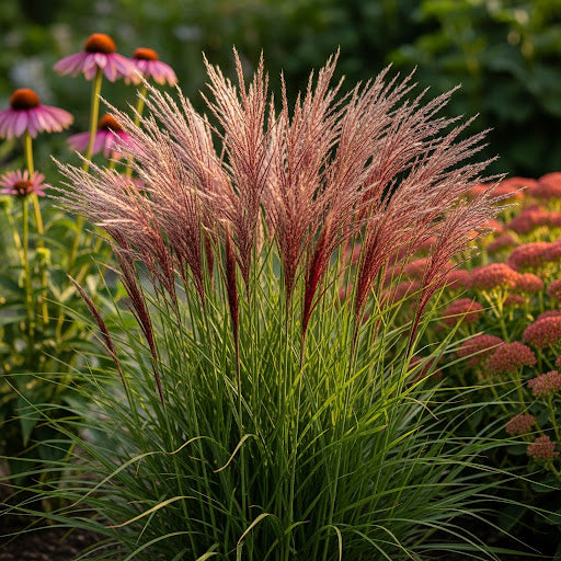 Prächtiges Schilfrohr - Miscanthus sinensis 'Red Chief'