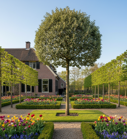 Olivenweide auf hohem Stamm - Elaeagnus ebbingei Baum 250-300 cm