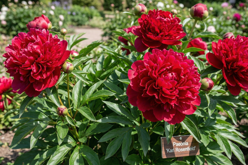 Pfingstrose (rot) - Paeonia 'Karl Rosenfield'