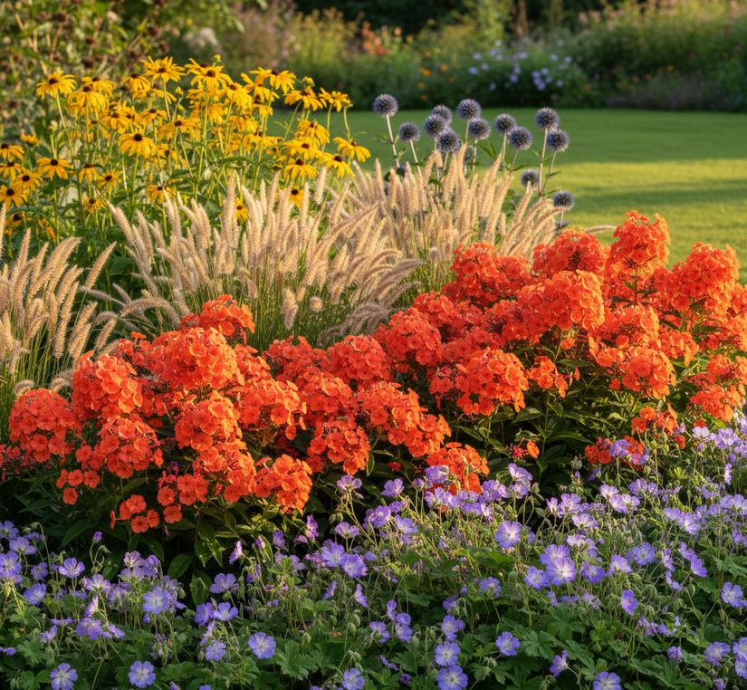 Phlox (Höhe 100 cm, Orange) - Phlox paniculata 'Orange Perfection'