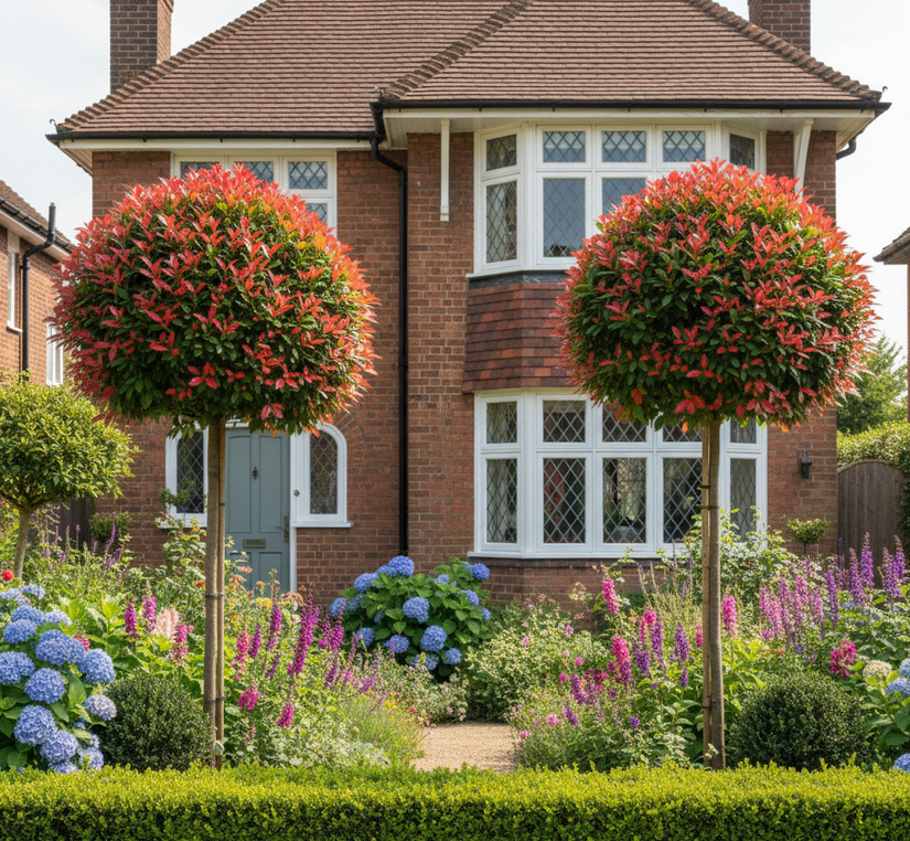 photinia red robin hoogstam na 2 groeijaren