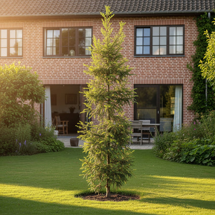 volgroeid in zuilvorm schijnbeuk
