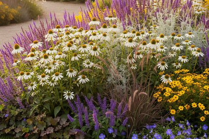 Sonnenhut (weiß) - Echinacea purpurea 'Powwow White'