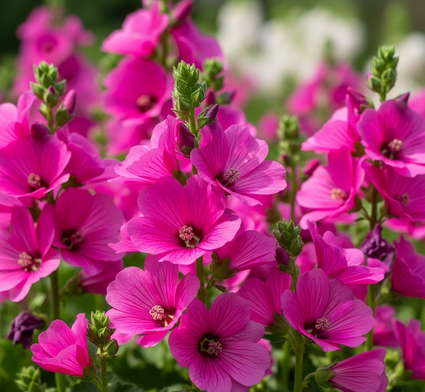 Griechische Malve - Sidalcea oregana 'Brilliant'