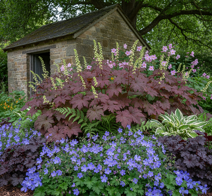 Gehrungslaub - Tellima grandiflora 'Rubra'