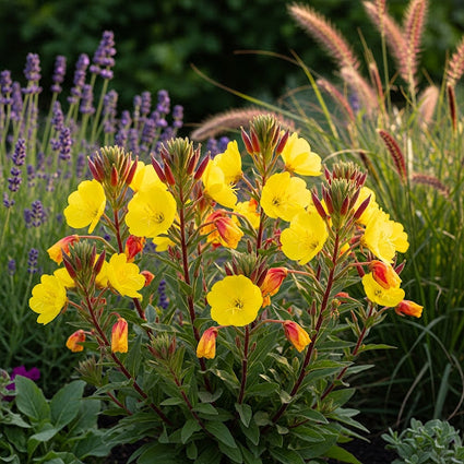Nachtkerze - Oenothera fruticosa 'Fyrverkeri'