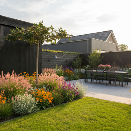 Dachbaum Steineiche - Quercus Ilex - Immergrün und quadratisches Spalier 120x120 cm