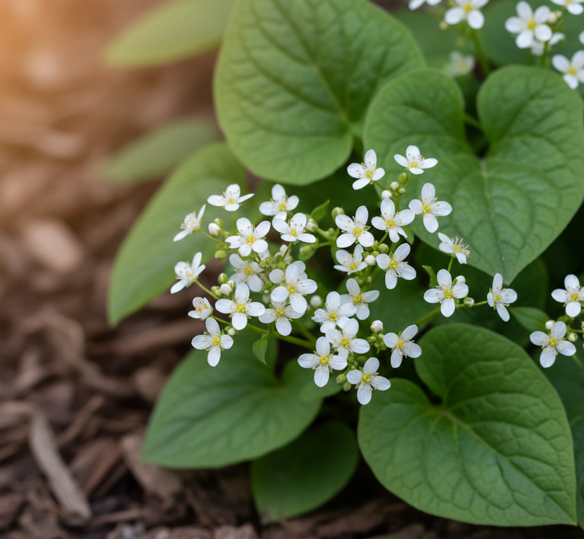 Kaukasisches Vergissmeinnicht (Weiß) - Brunnera Macrophylla 'Betty Bowring'
