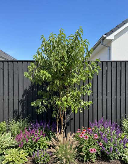 meerstammige zevenzonenboom Heptacodium miconioides