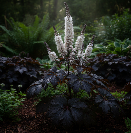 Traubensilberkerze - Actaea / Cimicifuga ramosa 'Atropurpurea'