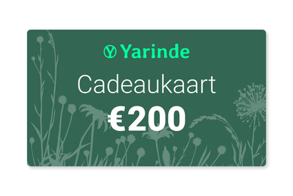 Yarinde cadeaukaart t.w.v. €200,-