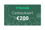 Yarinde cadeaukaart t.w.v. €200,-