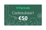 Yarinde cadeaukaart t.w.v. €50,-