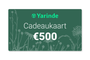 Yarinde cadeaukaart t.w.v. €500,-